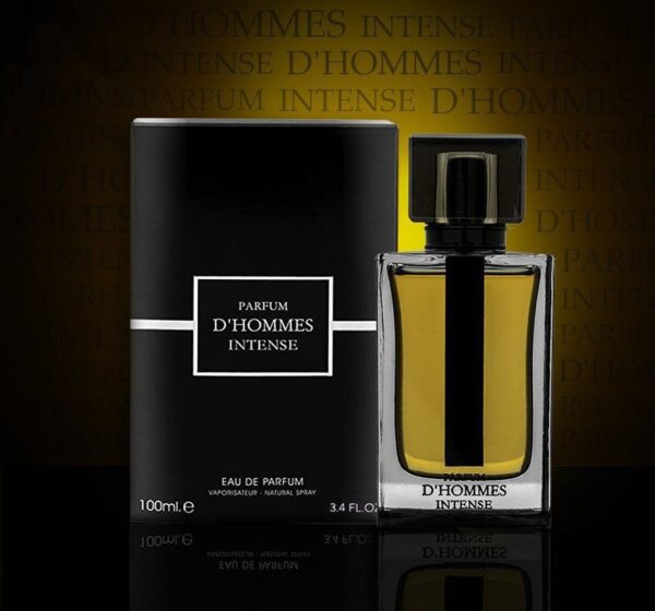 عطر ادکلن مردانه دیور هوم اینتنس فراگرنس ورد (Fragrance World Dior Homme Intense)