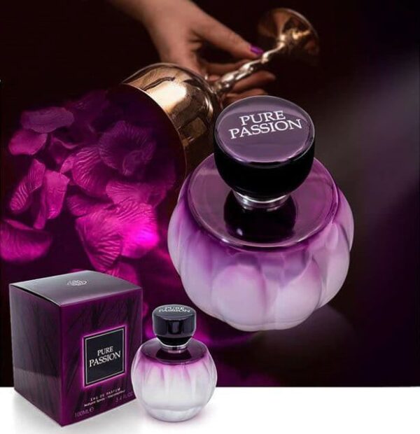 عطر ادکلن زنانه دیور پیور پویزن فراگرنس ورد پیور پشن (Fragrance World Dior Pure Poison)