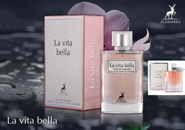 عطر ادکلن زنانه لانکوم لا ویه است بله الحمبرا (Alhambra Lancome La Vie Est Belle)