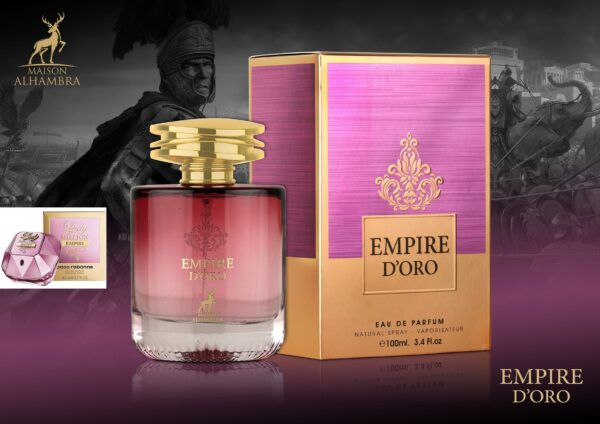 عطر ادکلن زنانه پاکو رابان لیدی میلیون امپایر الحمبرا (Alhambra Paco Rabanne Lady Million Empire)