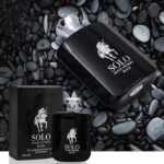 عطر ادکلن مردانه رالف لورن پولو مشکی فراگرنس ورد سولو بلک (Fragrance World Polo Black)