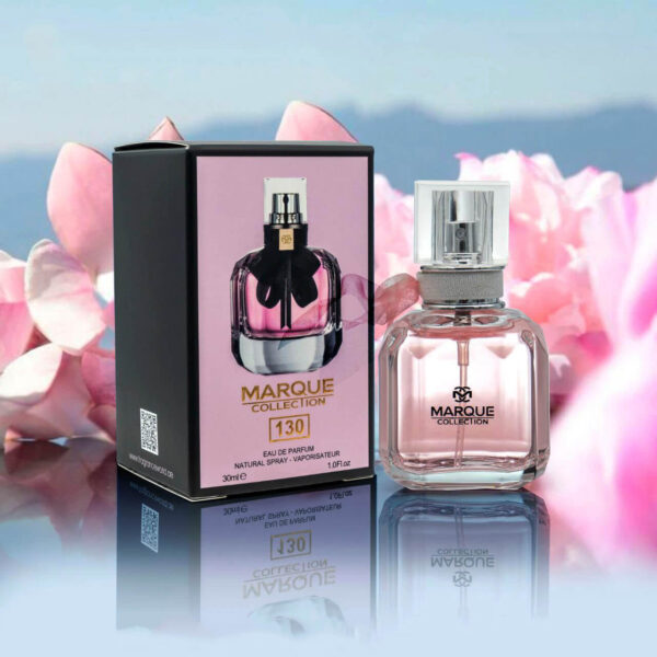 عطر ادکلن زنانه ایو سن لوران مون پاریس فراگرنس ورد مارکویی کد 130 (Fragrance world Marque Yves Saint Laurent Mon Paris)