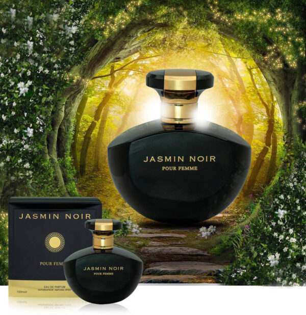 عطر ادکلن زنانه بولگاری جاسمین نویر فراگرنس ورد (Fragrance World Bvlgari Jasmin Noir)