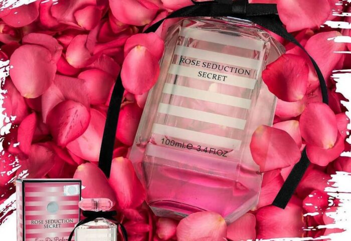 عطر ادکلن زنانه ویکتوریا سکرت بامب شل فراگرنس ورد رز سداکشن سکرت (Fragrance Rose Seduction Secret)
