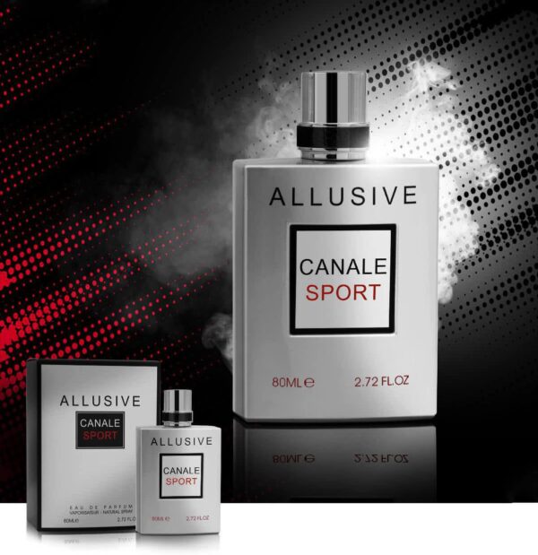 عطر ادکلن مردانه شنل الور هوم اسپرت فراگرنس ورد الوسیو کانال اسپرت (Fragrance World CHANEL ALLURE HOMME SPORT)