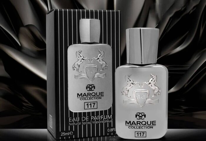 عطر ادکلن مردانه مارلی پگاسوس فراگرنس ورد مارکویی کالکشن کد 117 (Fragrance world Marque Parfums de Marly Pegasus)