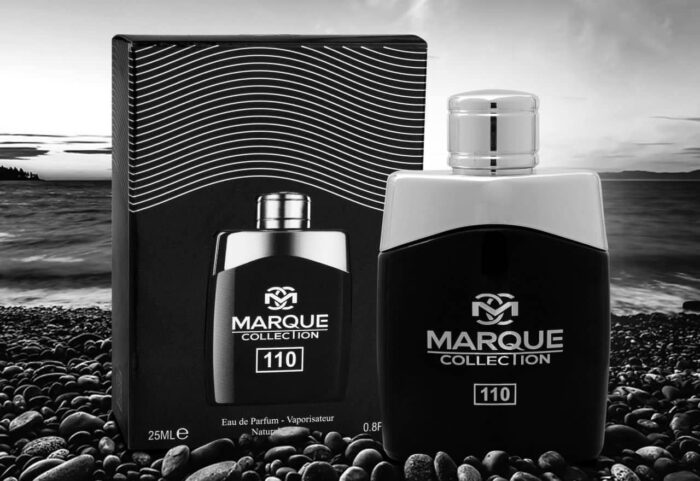 عطر ادکلن مردانه مون بلان لجند فراگرنس ورد مارکویی کالکشن کد 110 (Fragrance World Marque Mont Blanc Legend)