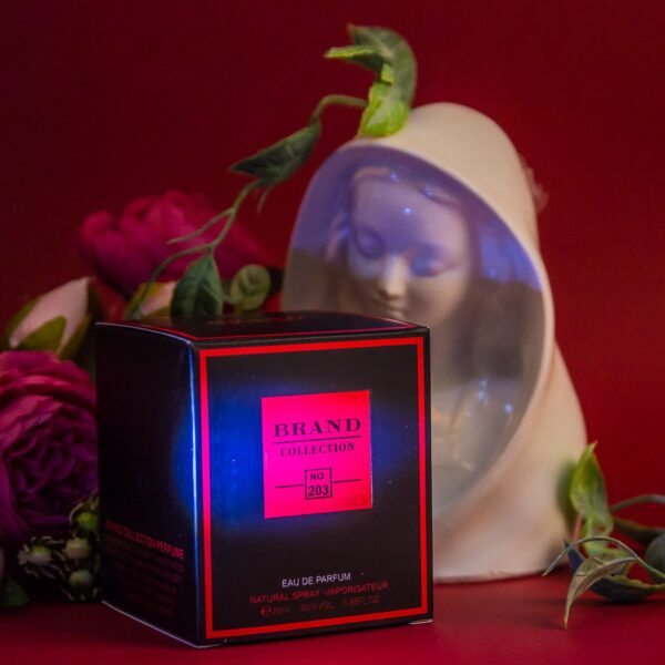 عطر ادکلن لانکوم لا نویت ترزور ای لا فولی زنانه برند کالکشن کد 203 (Lancome La Nuit Trésor à la Folie) حجم 25 میل