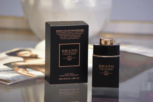 عطر ادکلن مردانه بولگاری من این بلک برند کالکشن کد 161 (Bvlgari man in black) حجم 25 میل