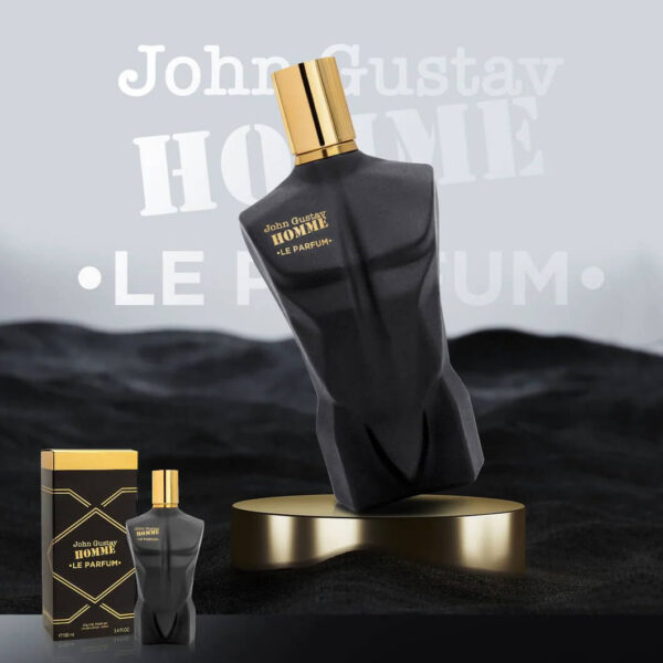 عطر ادکلن مردانه ژان پل گوتیه له میل له پرفیوم فراگرنس ورد جان گوستاو هوم له پارفوم (Fragrance World Jean Paul Gaultier Le Male Le Parfum)