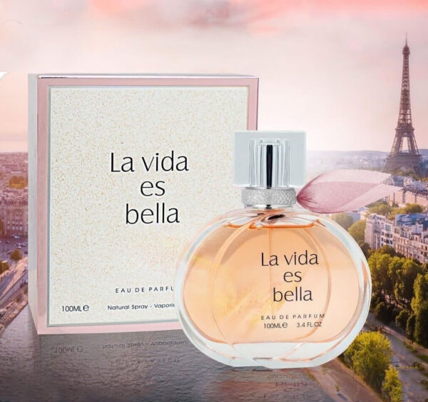 عطر ادکلن زنانه لانکوم لا ویه است بله فراگرنس ورد لا ویدا اس بلا (Fragrance World Lancome La Vie Est Belle)