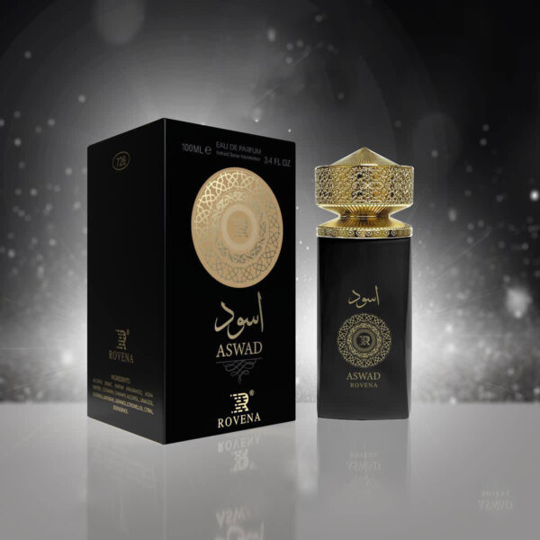 عطر ادکلن مردانه اسد روونا ( جدید ) اسود ASWAD رایحه اسد لطافه