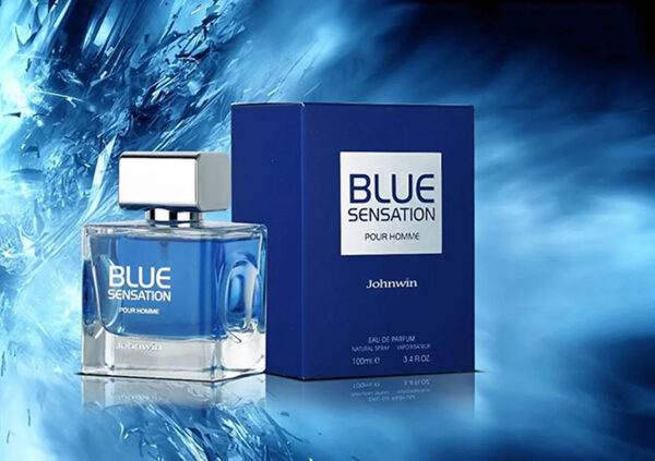 عطر ادکلن مردانه آنتونیو باندراس بلو سداکشن جانوین بلو سنسیشن (Johnwin Antonio Banderas Blue Seduction) حجم 100 میل